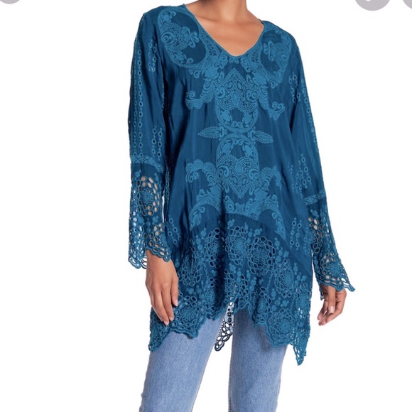 Johnny Was Collection "Lona" Tunic Top - Picture 4 of 9